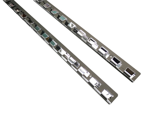 Metal Damgalama Parçaları PVC Şerit Perde Askı Klipsleri Paslanmaz Çelik