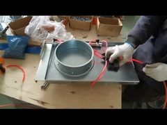 Pnömatik Kayar Bölge Kontrol Damperleri Galvanizli Çelik 80-400mm