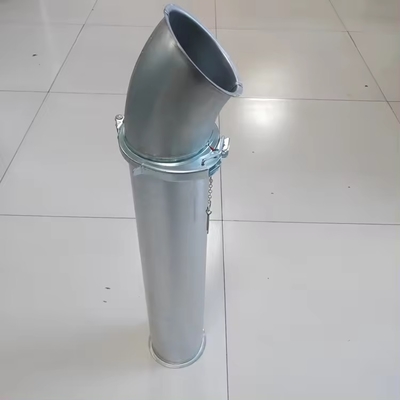 Toz toplama sistemi boru sistemi yuvarlak sıkıştırıcılar - Çinko kaplama DX51D+Z275 malzemesi