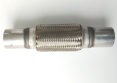 Aluminize Uzantı Konnektörlü 55mm Egzoz Esnek Borusu
