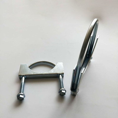 galvanizli çelik Otomatik yedek parçalar 2.5 "U Bolt Tipi boru klemesi