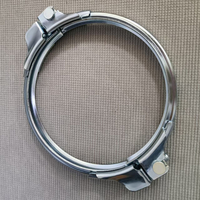 2.0mm Kalınlığı Ağır Güçlü Galvanize veya Paslanmaz Çelik 304 Sızdırma Halkaları ile Boru Klemleri