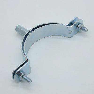 Boru hattı bağlantıları Klipler Düzenlenebilir Galvanizli Boru Klemesi M8 Fındıklı Asılı Halka