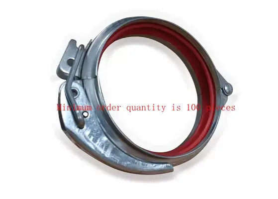 Epdm Kauçuk Galvanizli Çelik Boru Kelepçeli Hava Kanalı Havalandırma Boru Klipsi