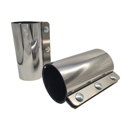 Tubing Clamp 430 Stainless Steel Metal Pipe Coupling With SBR Gasket Coupling Clamper