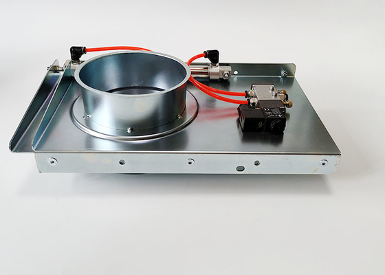 Pnömatik Kayar Hava Akışı Damperi Toz Toplama Patlama Kapısı 100mm SS304
