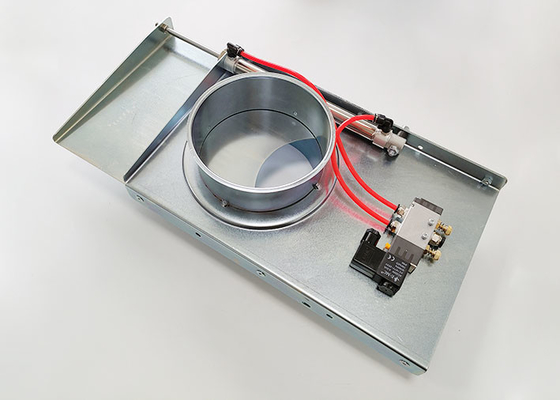 Sürgülü Hava Damperi Plugboard Tipi Toz Toplama Patlama Kapısı 220v Boru Ek Parçaları