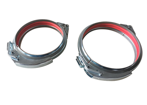 120mm 160mm Yuvarlak Kanal Kelepçeleri Kilit Mekanizmalı Hızlı Bırakma Kol Kelepçesi