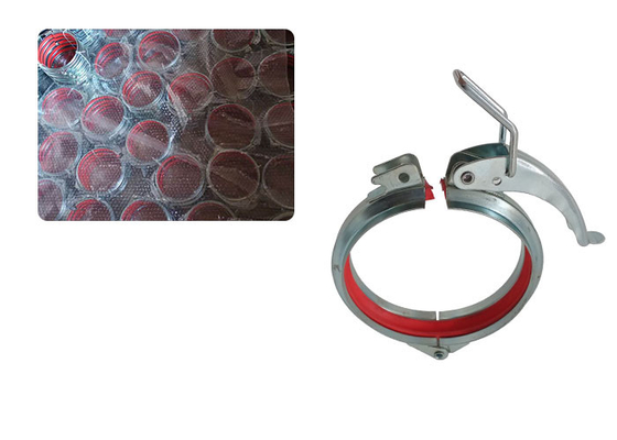 Özelleştirilmiş Ayarlanabilir Galvanizli Boru Klipsleri Karbon çeliği