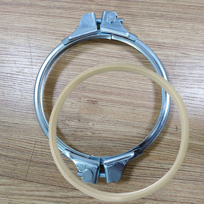 80mm-500mm Ağır Hizmet Borusu Hızlı Bağlantı Kelepçeleri Kolay Kurulum Korozyona Dirençli