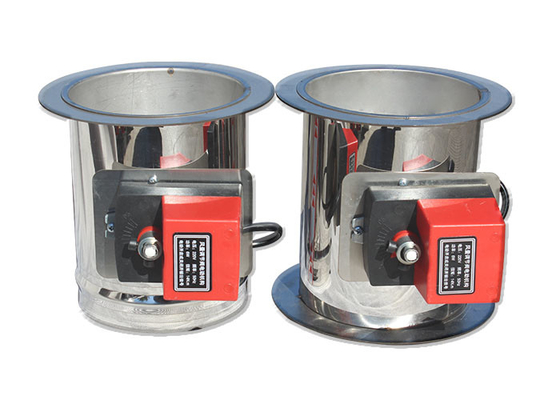 Paslanmaz Çelik / Galvanizli Sac Kanal Bölgesi Damperleri Otomatik Ayarlanabilir 4n Motor