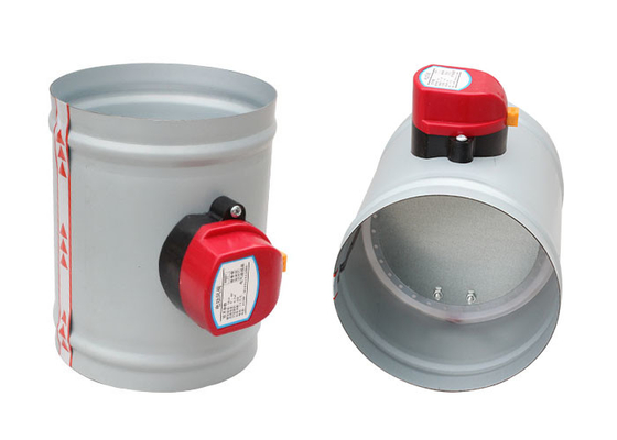 220v Otomatik Kontrol Kanalı Bölge Damperi 75mm Boyut