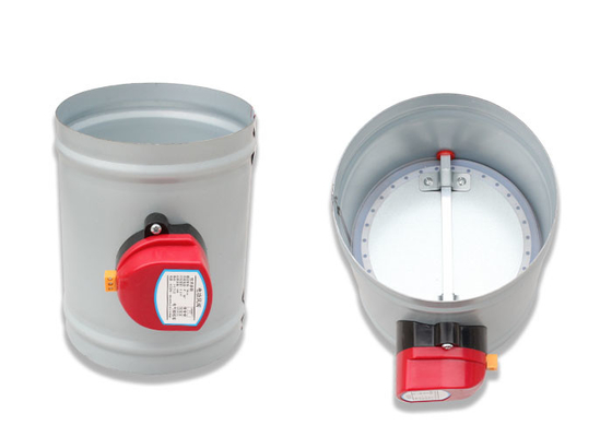Klima Sistemi Hvac Bölge Kontrol Damperleri 1.0mm Kalınlığı