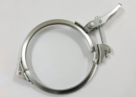 Havalandırma Sistemi Hızlı Serbestleme Tüp Klemesi Boru hattı Bağlantıları 80-600mm