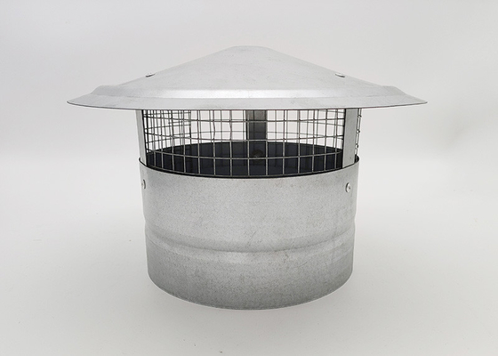 Kapak 150mm Mantar Hava Havalandırma Galvanizli Çelik veya Paslanmaz Çelik 304