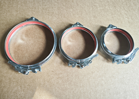 80-600mm Hızlı Serbestleme Boru Klemesi Bracket Karbon Çelik