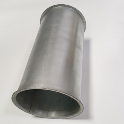 Galvanize Yaprak Hava Kanalları Havalandırma Sistemleri Toz Çekme Flange Bağlantı Toz Çekme Borusu