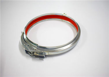 Kauçuk Endüstrisi Toz Giderme Suyu ile Beyaz OEM Quick Release Boru Kelepçesi