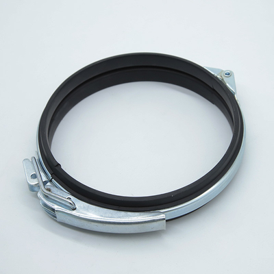 Güvenli boru sistemi galvanizli boru kilidi boru klipleri 80mm-500mm aralığı