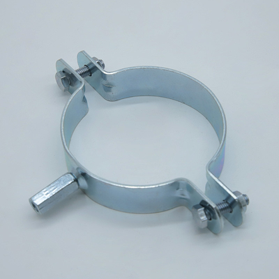 Boru hattı bağlantıları Klipler Düzenlenebilir Galvanizli Boru Klemesi M8 Fındıklı Asılı Halka