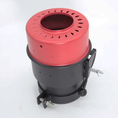 100 mm metal damgalama parçaları, toz kaplama ile üst düzey yangın geçirmez damper