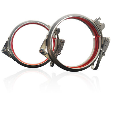 Yaylı Hortum Kelepçesi Ayarlanabilir Boru Hortum Kelepçesi Hızlı Bırakma Yuvarlak Kanal Kelepçesi Hızlı Kilit Halkası